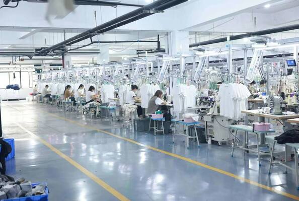 Guangzhou Odin Apparel Co., Ltd.， manufacturer production line